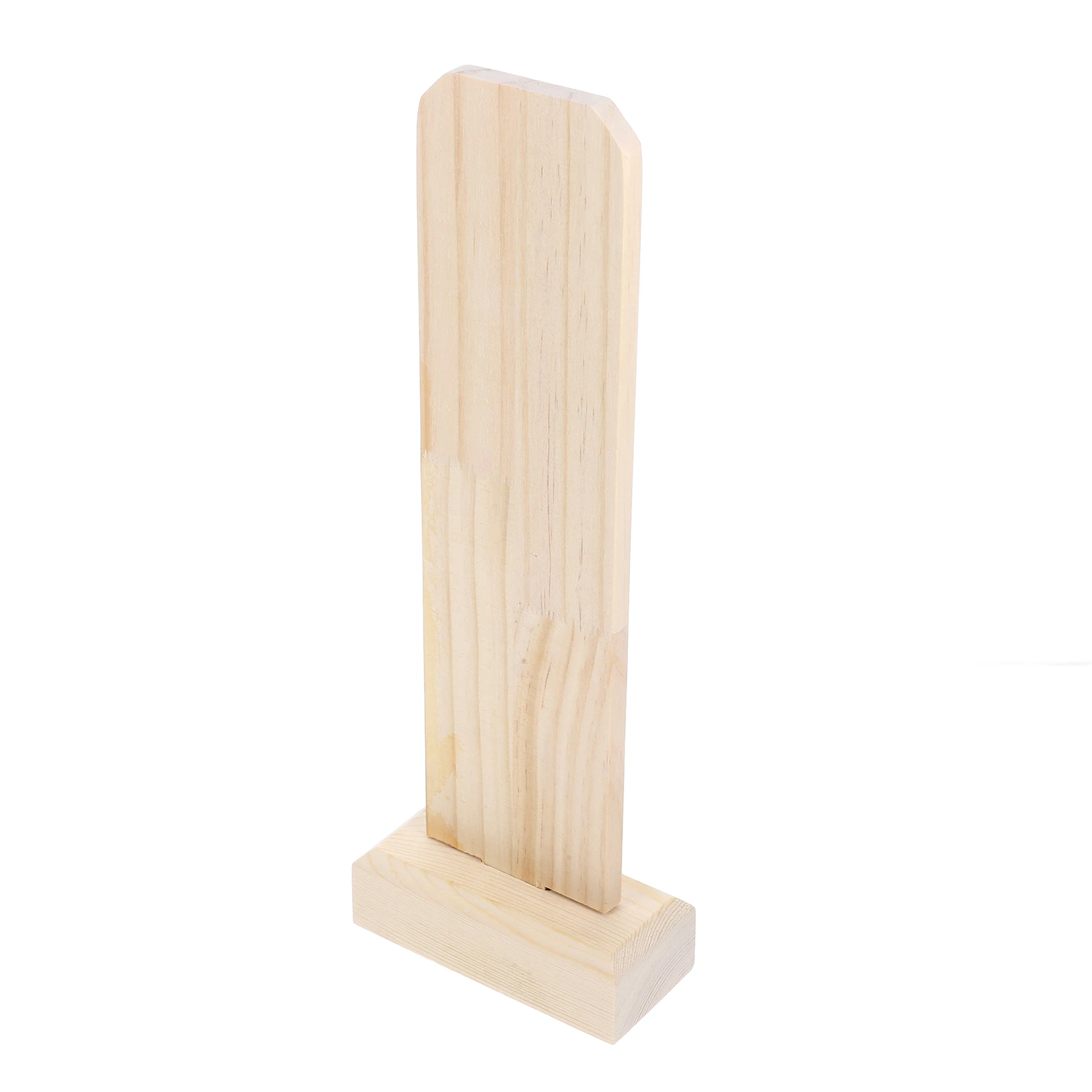 

Wooden Memorial Tablet Portable Detachable Parts Blank Design for Temple Ceremonies Worship Offering Board Wooden Temple Tablet