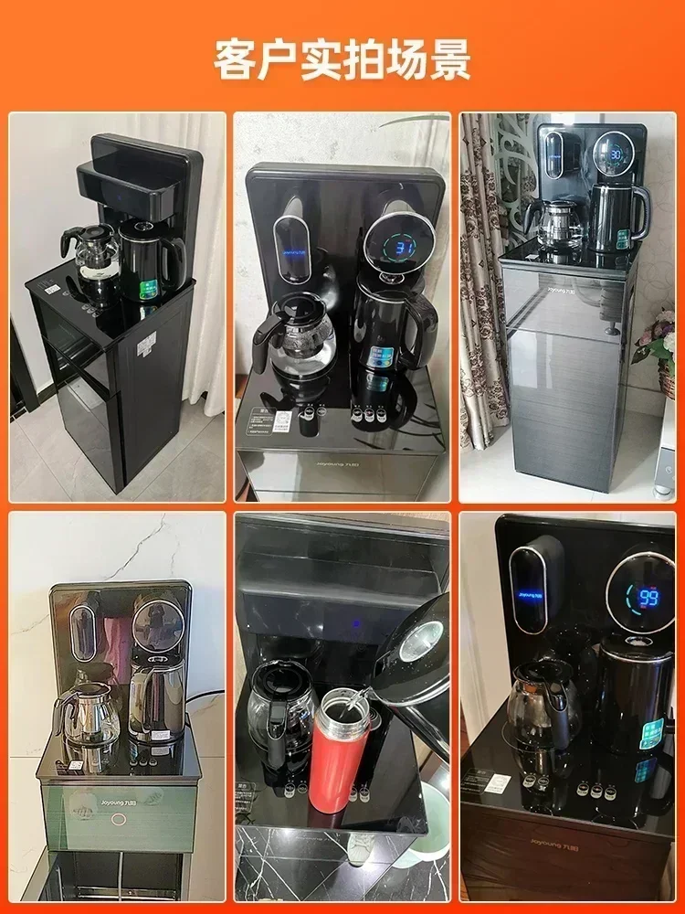 Nuevo cubo inferior de máquina de té de lujo. Dispensador de agua inteligente automático para el hogar. Máquina todo en uno, vertical