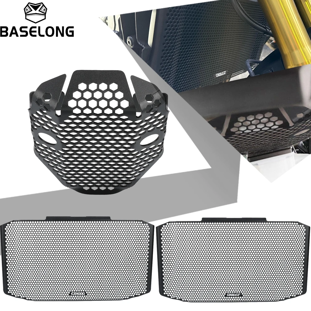 Motorcycle Rectifier Guard Cover Protector Radiator Grille Guard Cover For Honda CB1000 Hornet CB 1000 SP CB1000GT 2025-2028