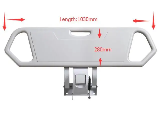 

Bed Accessories Hospital Bed Part PP Bedside Rail Medical Bed Accessories