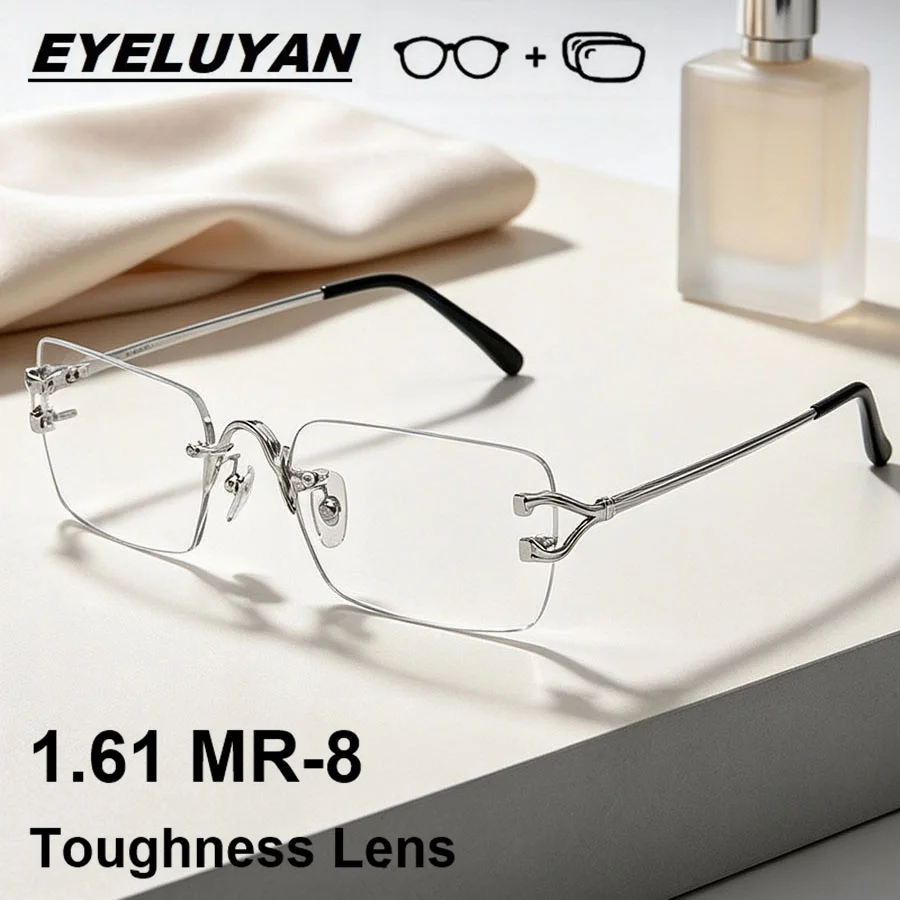 eyeluyan-men-rimless-prescription-eyeglasses-161-mr-8-lens-alloy-square-frame-frameless-optical-recipe-glasses