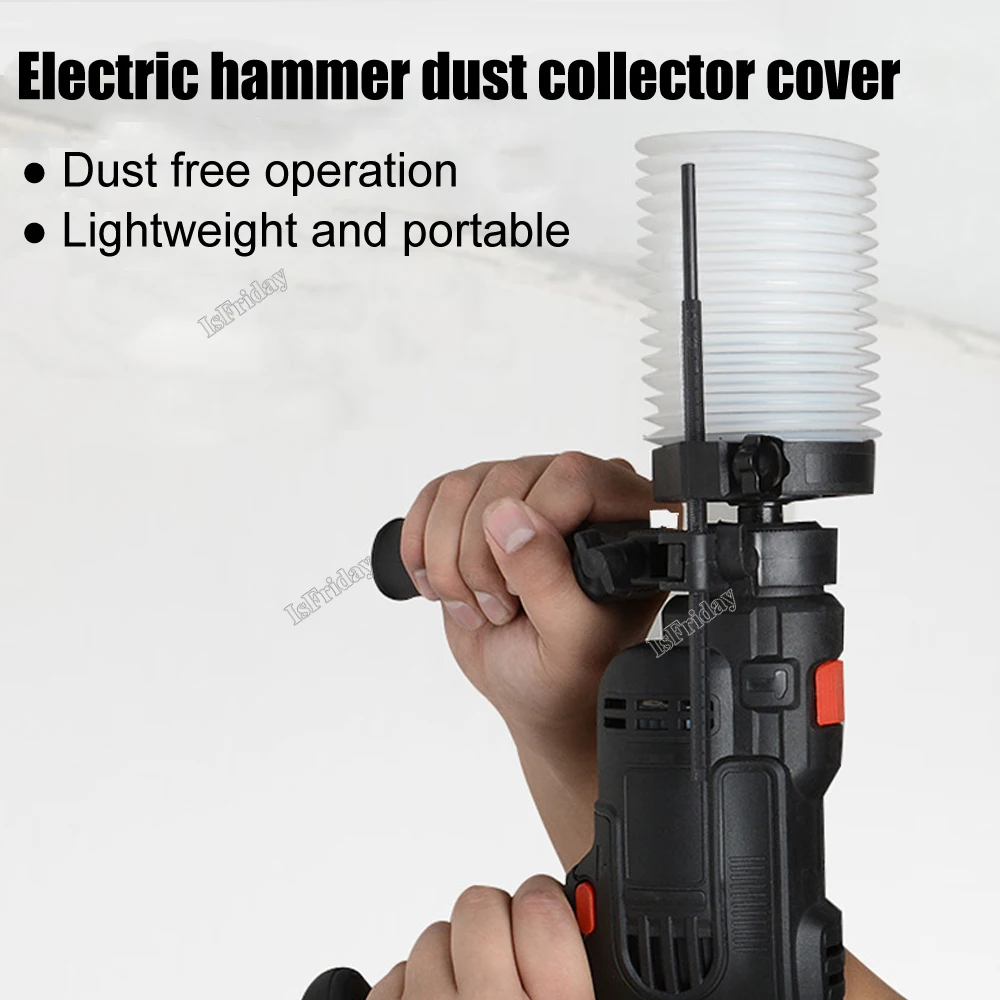 

Impact Hammer Drill Dust Collector Electric Drill Dust Cover Dustproof collecting ash bowl dust Power Tool Accessories Dropship