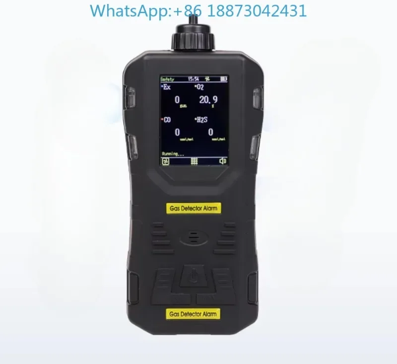 4-in-1 hand-held measuring gas detector