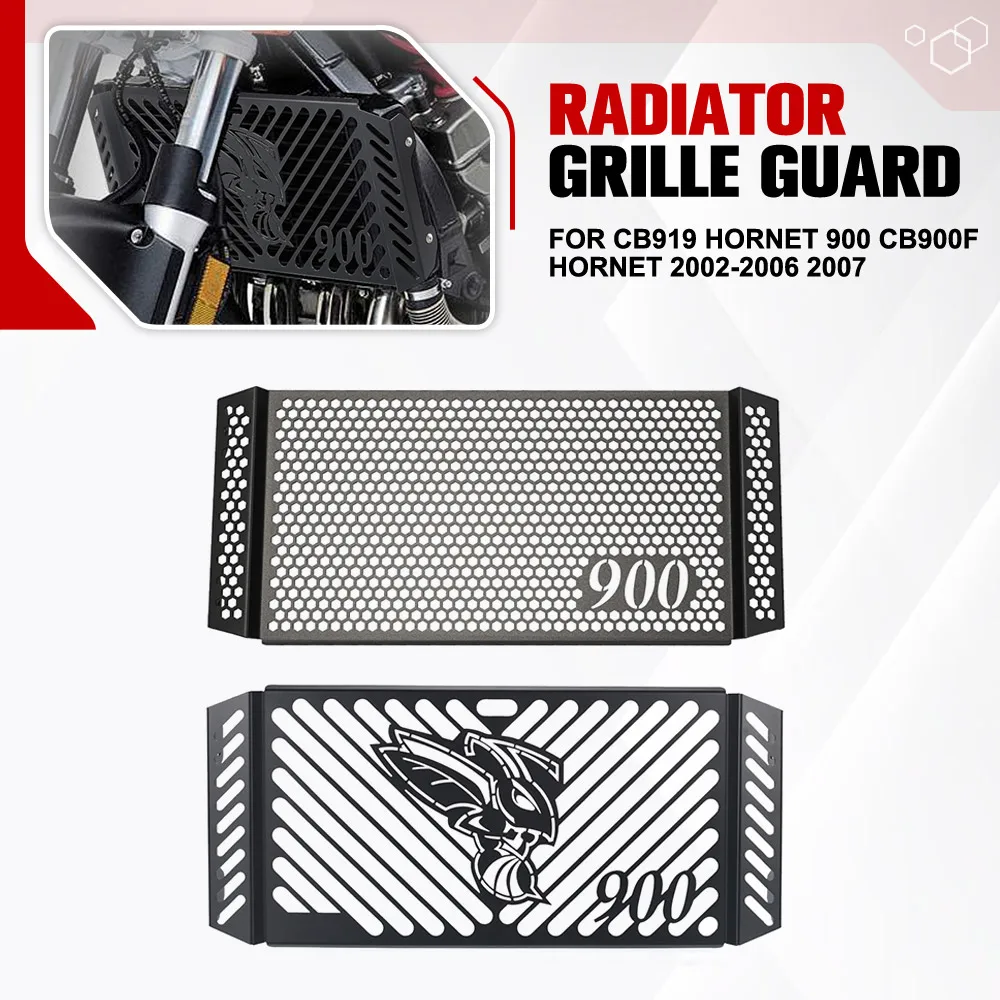 

For Honda CB919 Hornet 900 CB900F Hornet 2002 2003 2004 2005 2006 2007 Motorcycle Radiator Grille Guard Protection Cover Guard