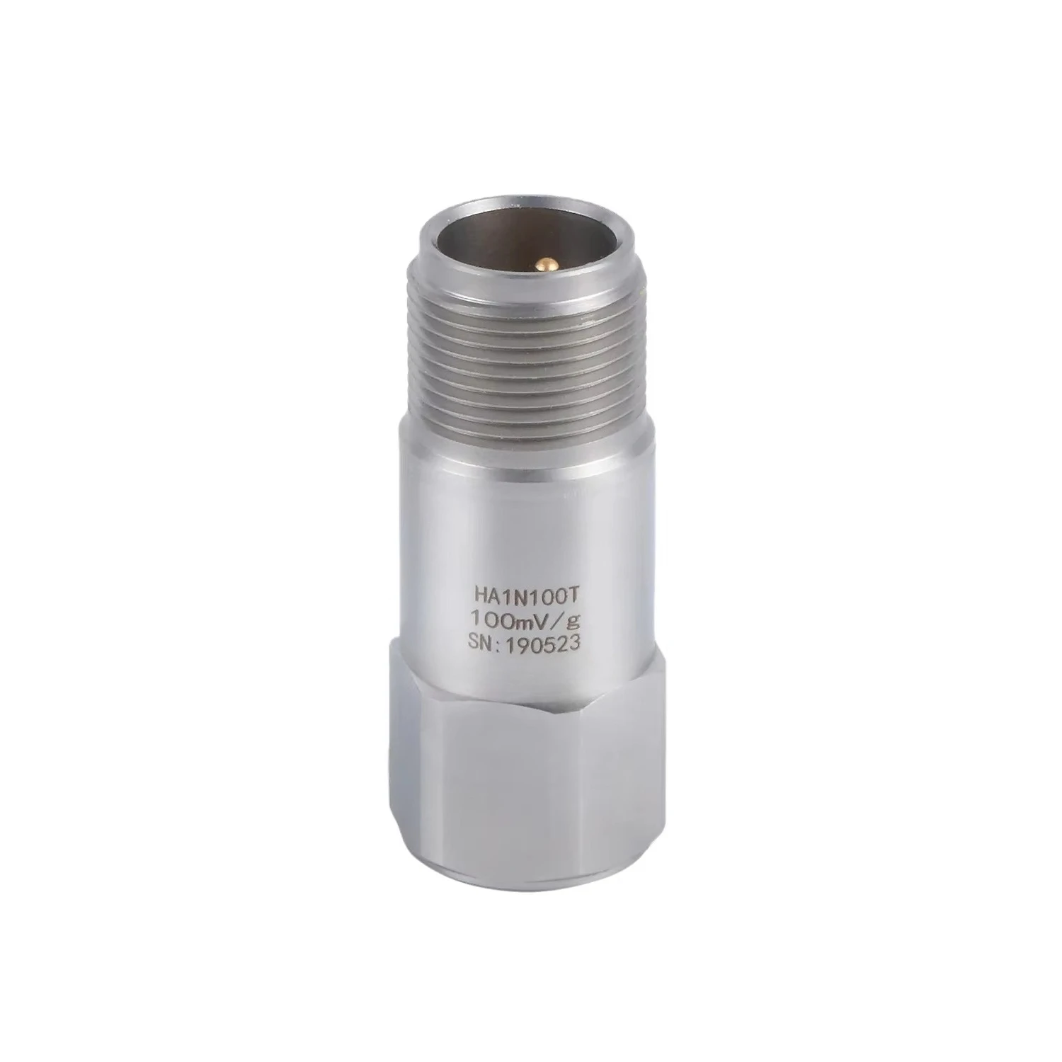 IEPE Piezoelectric Vibration Accelerometer Integrated Vibration Sensor 5V Output for PLC DCS Equipment Monitoring