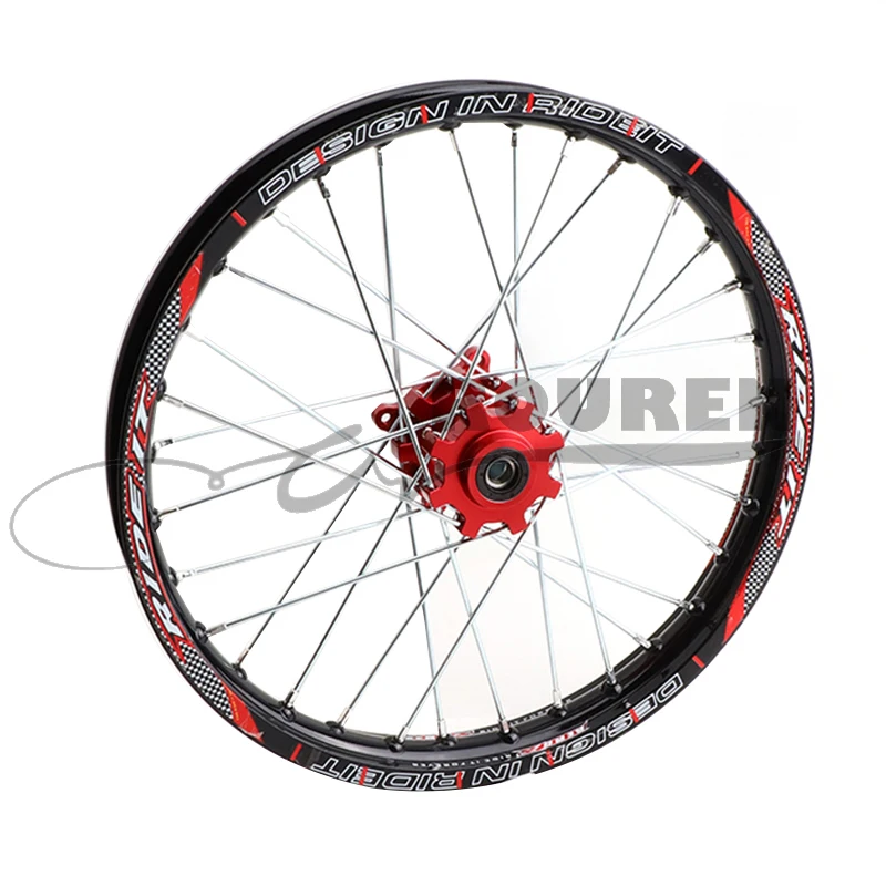 Front 1.60-17 Rear 1.85-14 inch Alloy Wheel Rim with CNC Hub For KAYO HR-160cc TY150CC Dirt Pit bike 14/17  motorcycle wheel