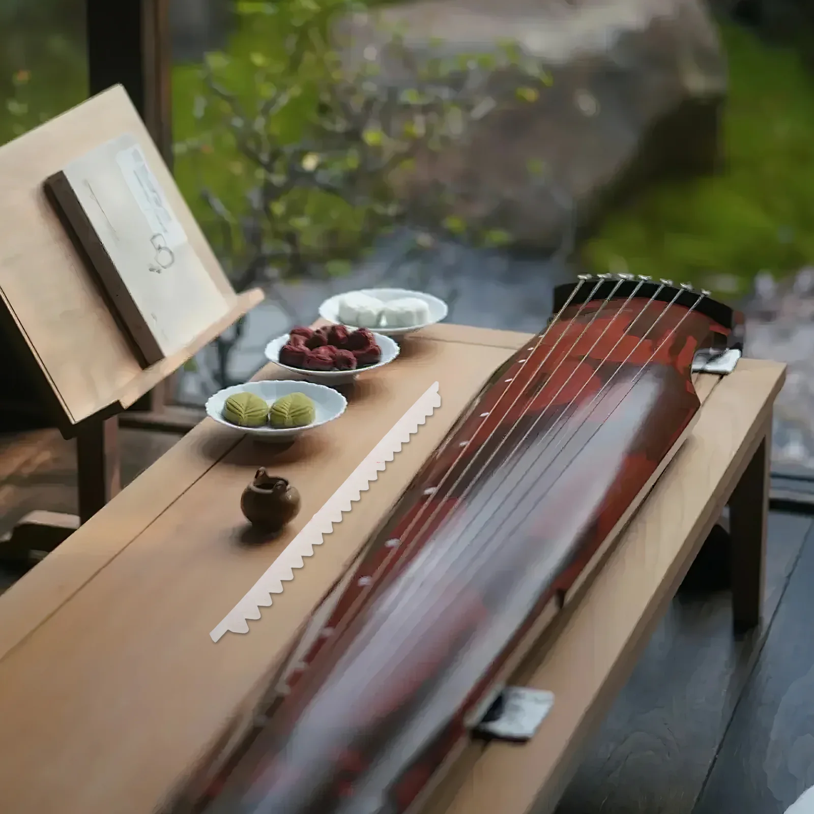 Guzheng كتم الشريط الإسفنج عازل للصوت الحد من الضوضاء أداة ممارسة استبدال دائم للتدريب المنزلي
