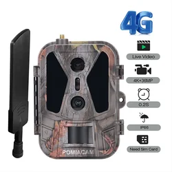 HC-950Pro-Li Dual Lens Hunting Camera 4K Video 36MP APP Remote Control 4G LIVE Video 8000mAh Iithium Battery IP65 Waterproof