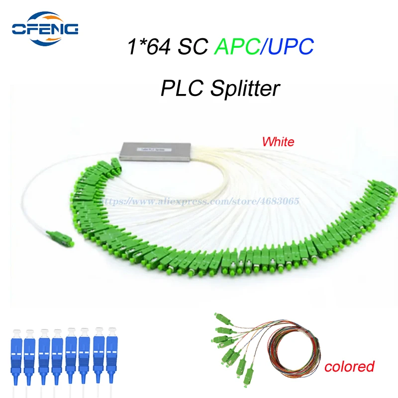 

Волоконно-оптический сплиттер SC/APC 1X64 0,9 мм стальная трубка 1 м волоконно-оптический сплиттер ПЛК Сплиттер Волоконно-оптический соединитель ПВХ FTTH под заказ