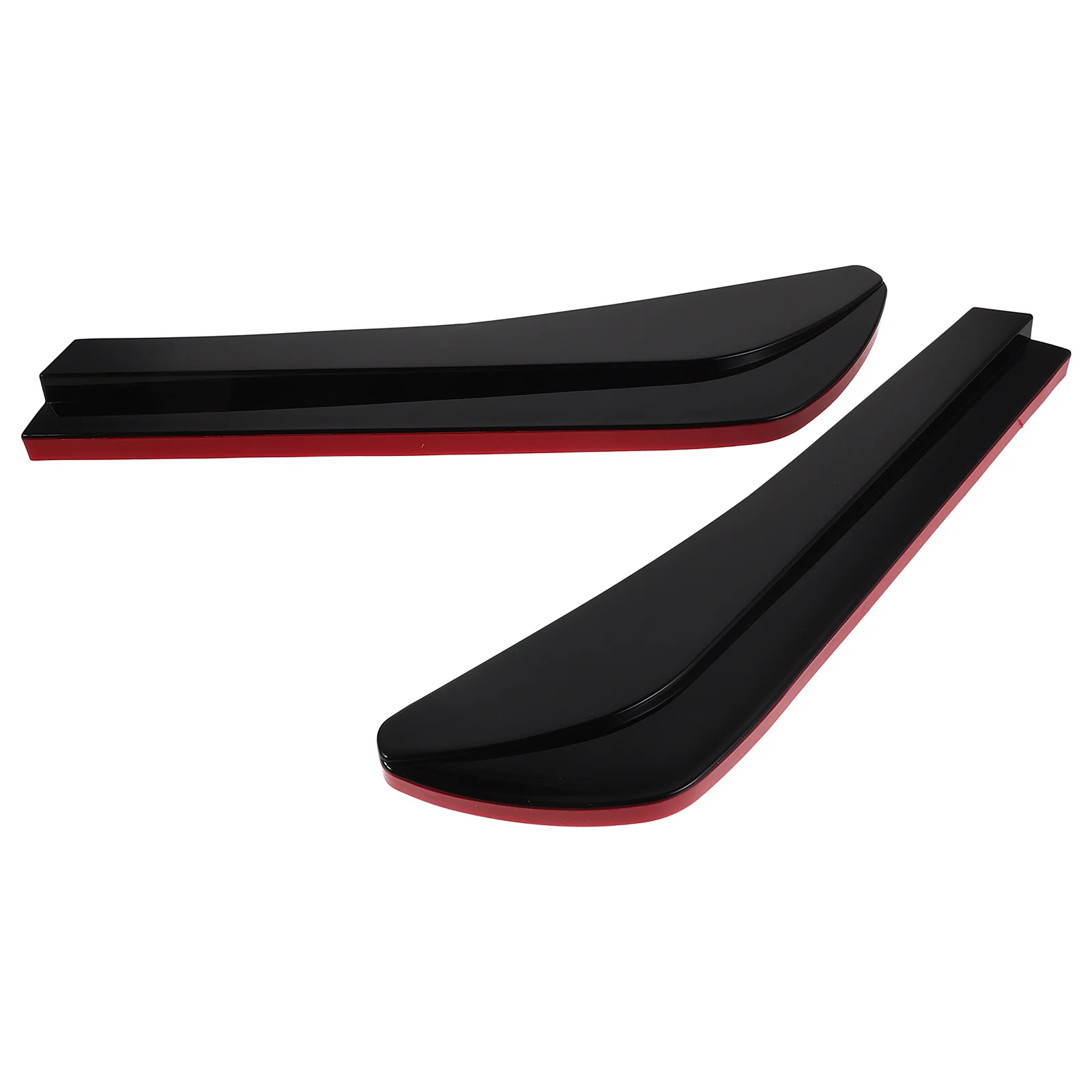 

1Pair Universal Car Rear Lip Spoiler Blade Aerodynamic Bumper Diffuser Side Skirt Splitter Trunk Wing Diy Exterior Upgrade