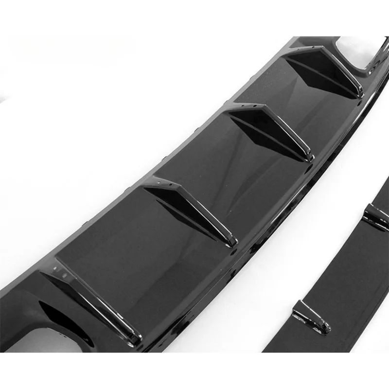 

For A-Class W176 2013 Hot Selling Car Accessories High Quality Gloss Black Plastic Rear Lip With Tail Pipes A45