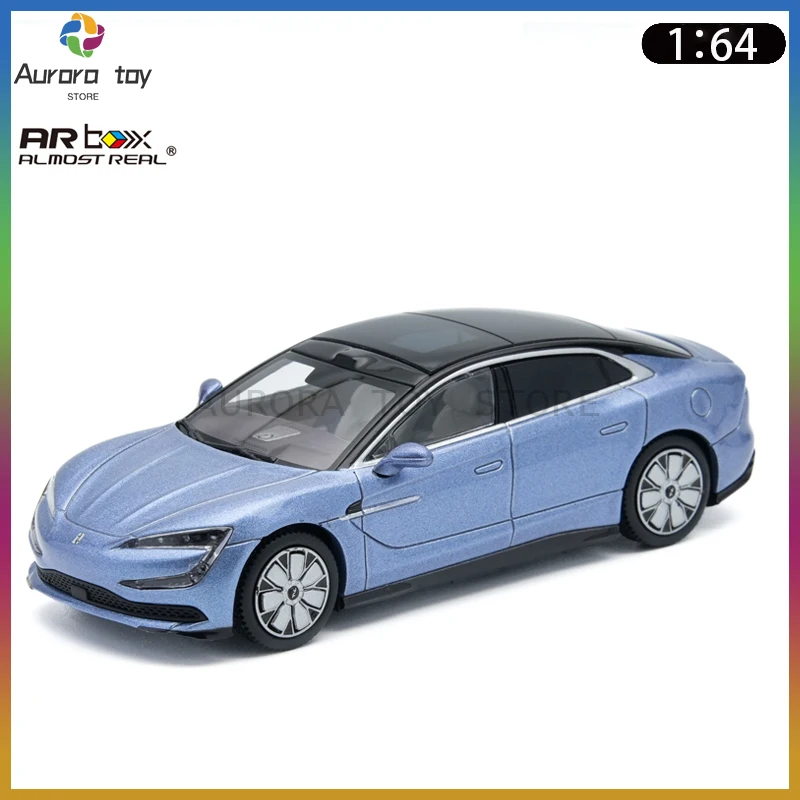 New Almost Real 1/64 Car Model Yangwang U7 Car Model Alloy Simulation Car Room Ornament Diecast Custom Collectible Toy Gifts