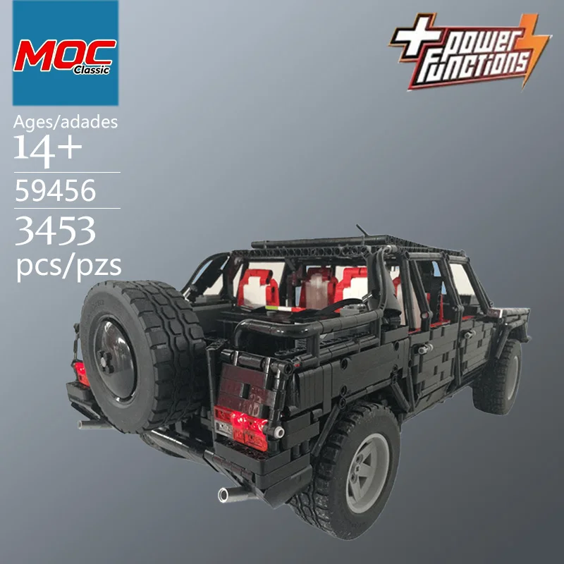 Specially Customized MOC Pickup Truck LM002 Technic Model - Trendy Educational Toys, Top Choice Gift for Casual Building Games