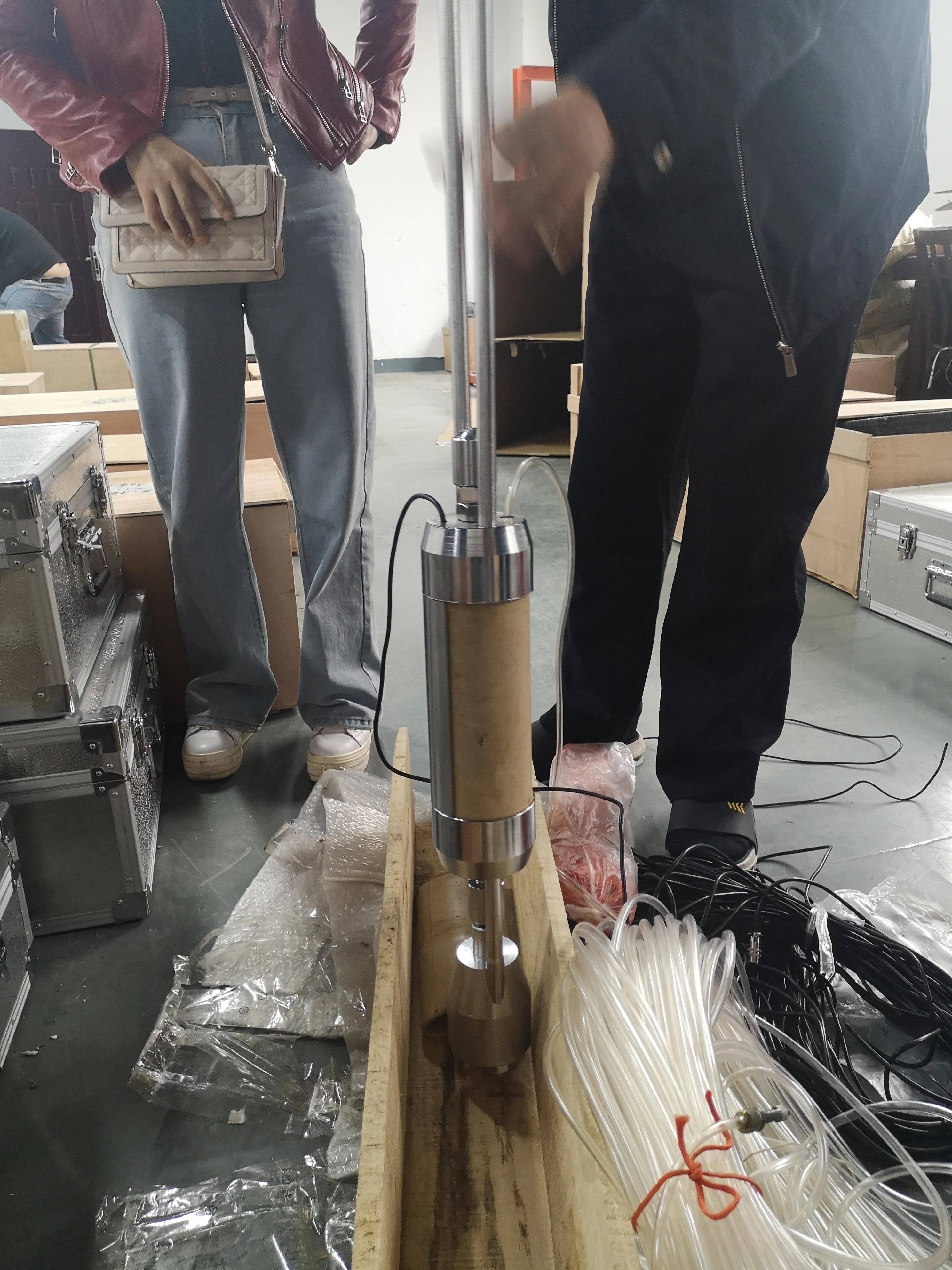 Portable  Electrica Hammer for Land Seismic Works Weight Drop Hammer Seismic Sources