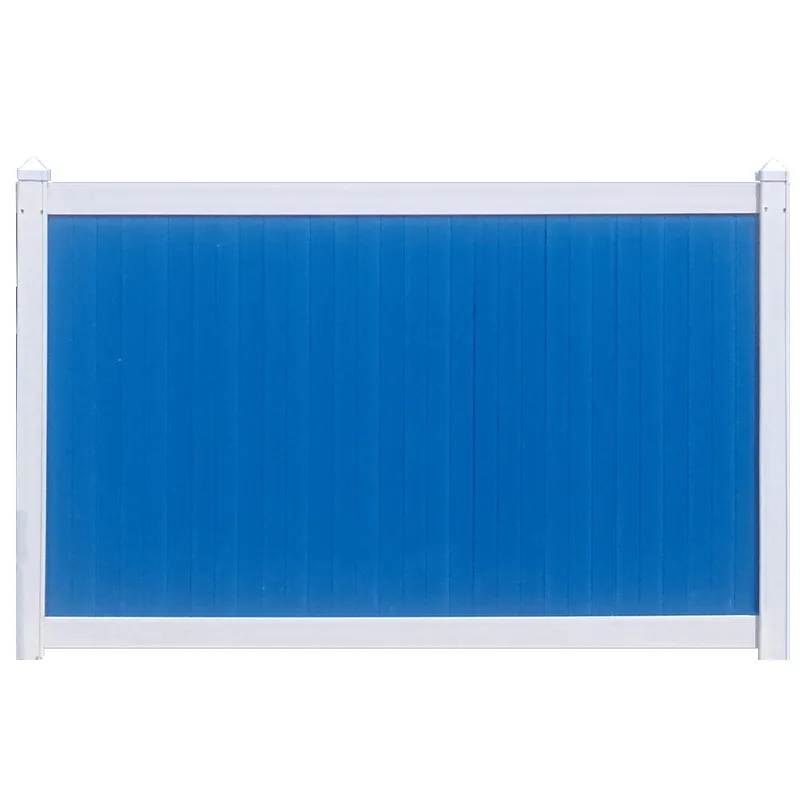 Custom. موقع البناء البلدية سياج العشب اللون الصلب بلاط سياج رغوة ساندويتش الحديد يندبروف PVC الدرابزين حاجز المرور