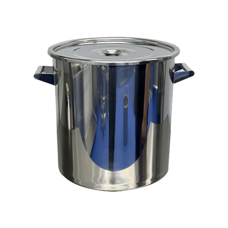 

Direct 304 stainless steel with lid straight mouth barrel, clean grade