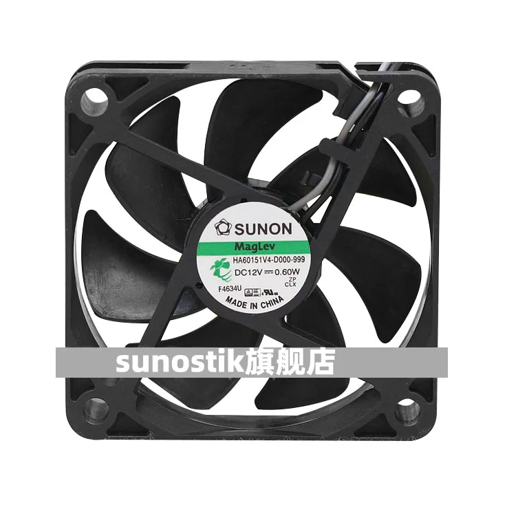 

ОРИГИНАЛЬНЫЙ HA60151V4-D000-999 12 В 0,60 Вт 6015 60*60*15 мм НОВЫЙ ОХЛАЖДАЮЩИЙ ВЕНТИЛЯТОР РАДИАТОР