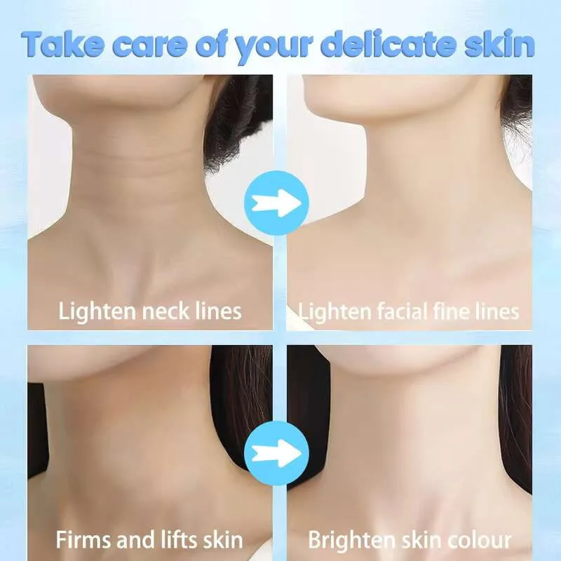 ยกกระชับถอดริ้วรอยอุปกรณ์พับฟื้นฟูผิวความงามคอ Face Care เครื่องนวดสั่นสะเทือน Beauty Rejuvenating