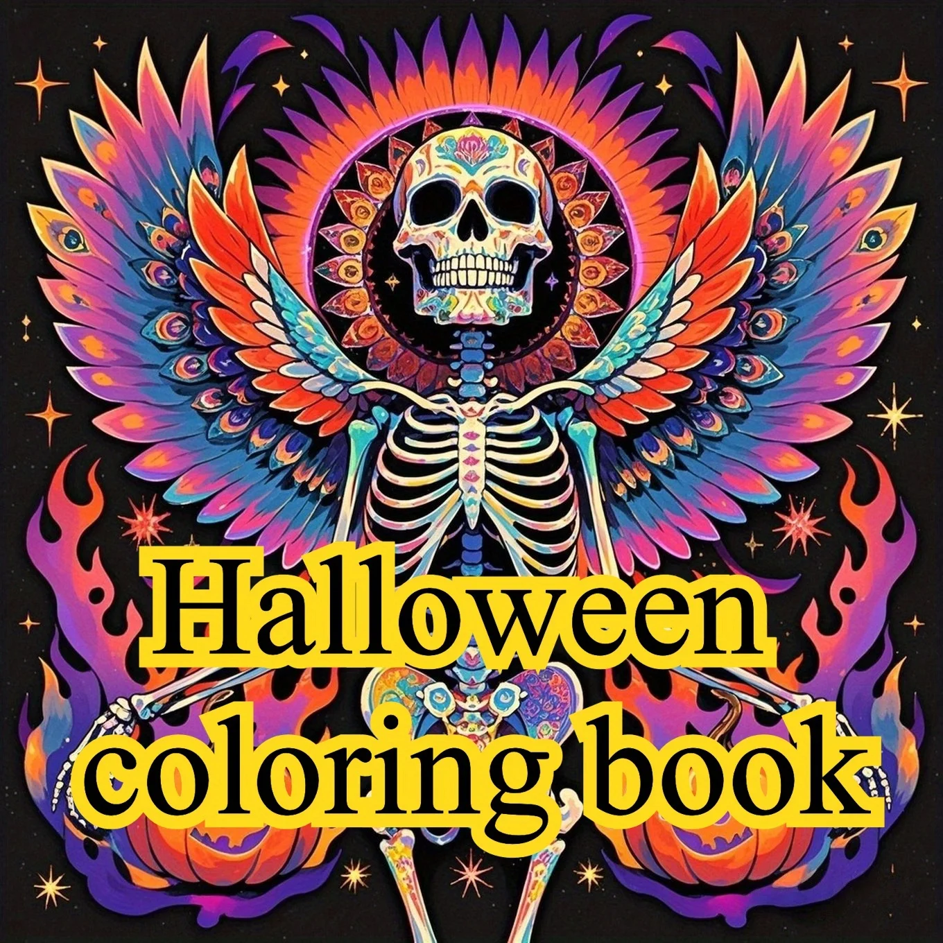 

30-page mandala adult decompression DIY coloring book, painting supplies, gifts, oil paintings, line drawings, Halloween