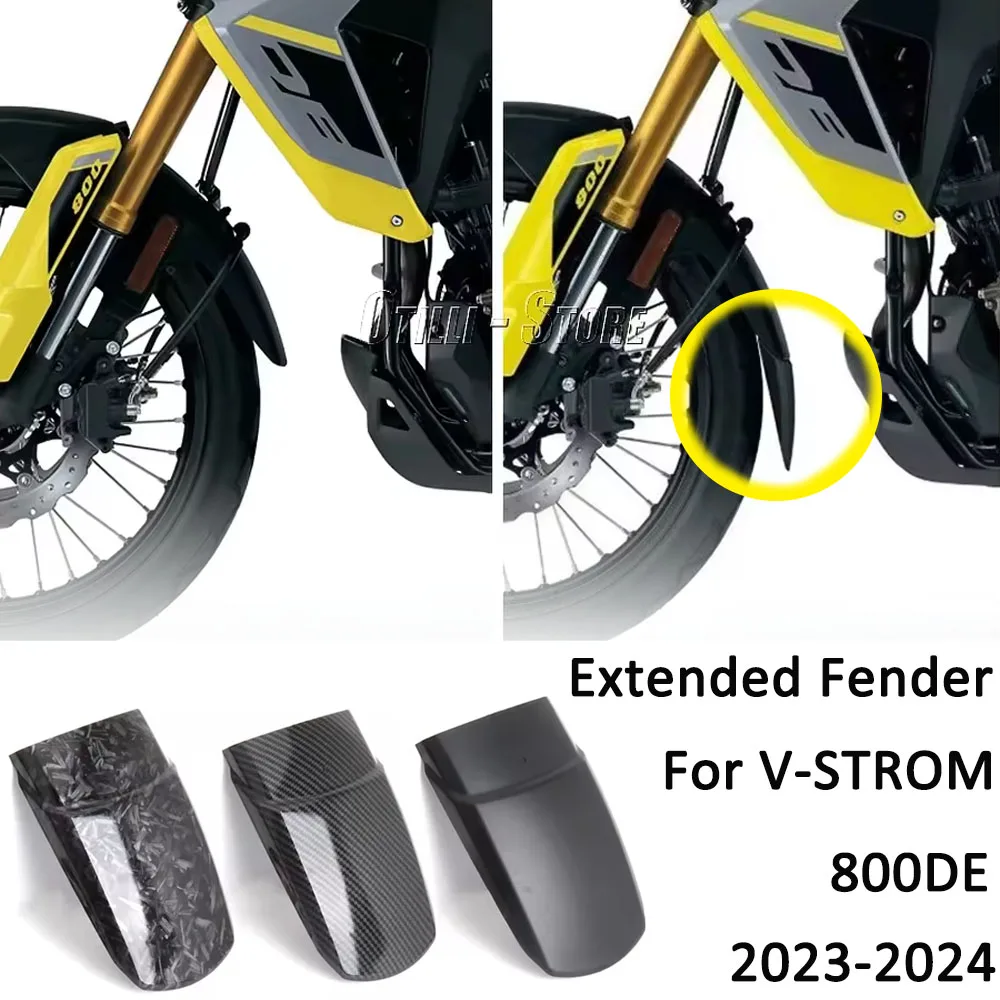 

Motorcycle Mudguard For Suzuki V-strom 800DE Vstrom 800 DE 2023 2024 ABS Plastic Splash Guard Motorcycl Front Wheel Fender Cover