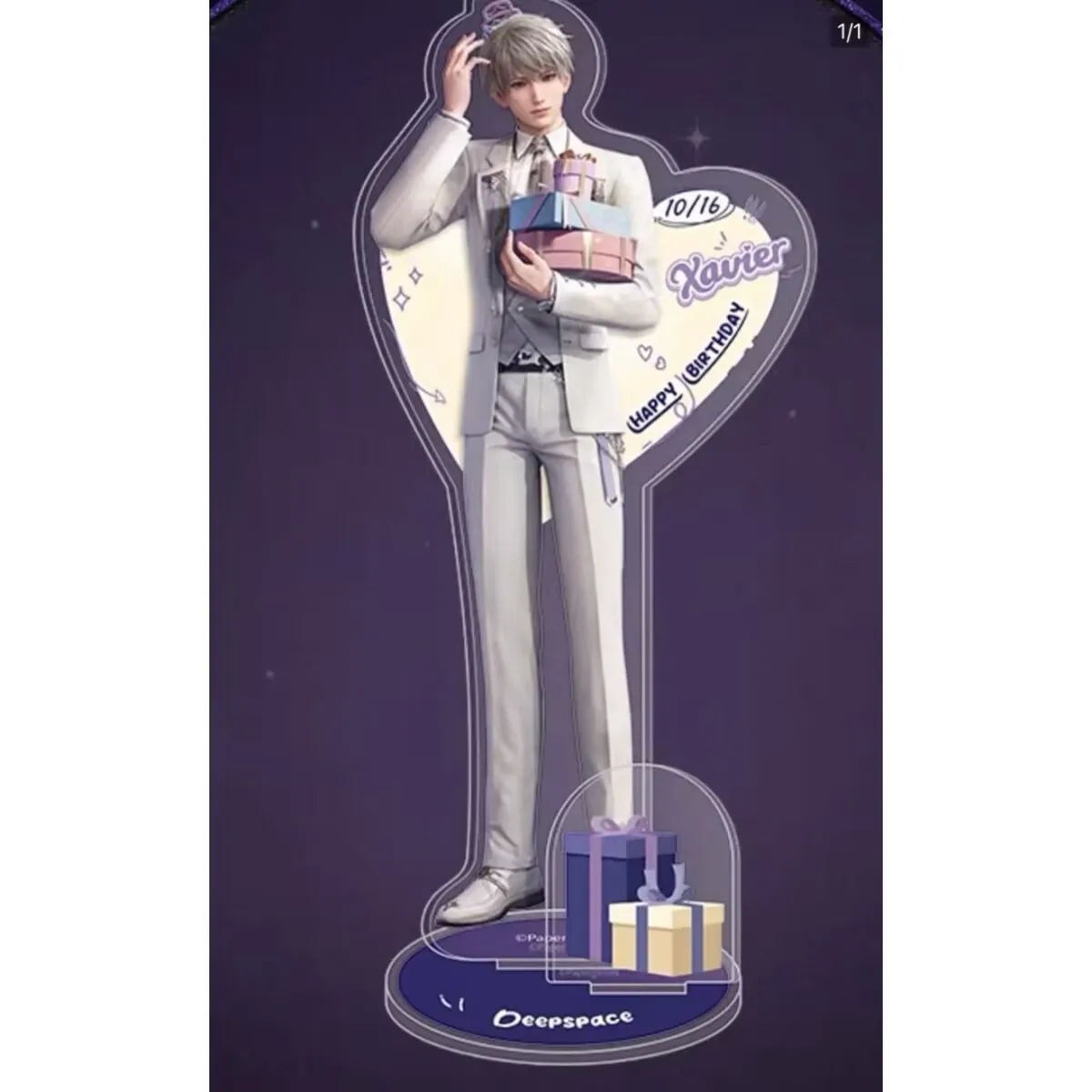 

Двойная подставка «Любовь и глубокий космос» и «Шэнь Синшуй», милые акриловые настольные декоративные предметы, в подарок для вашего лучшего друга.