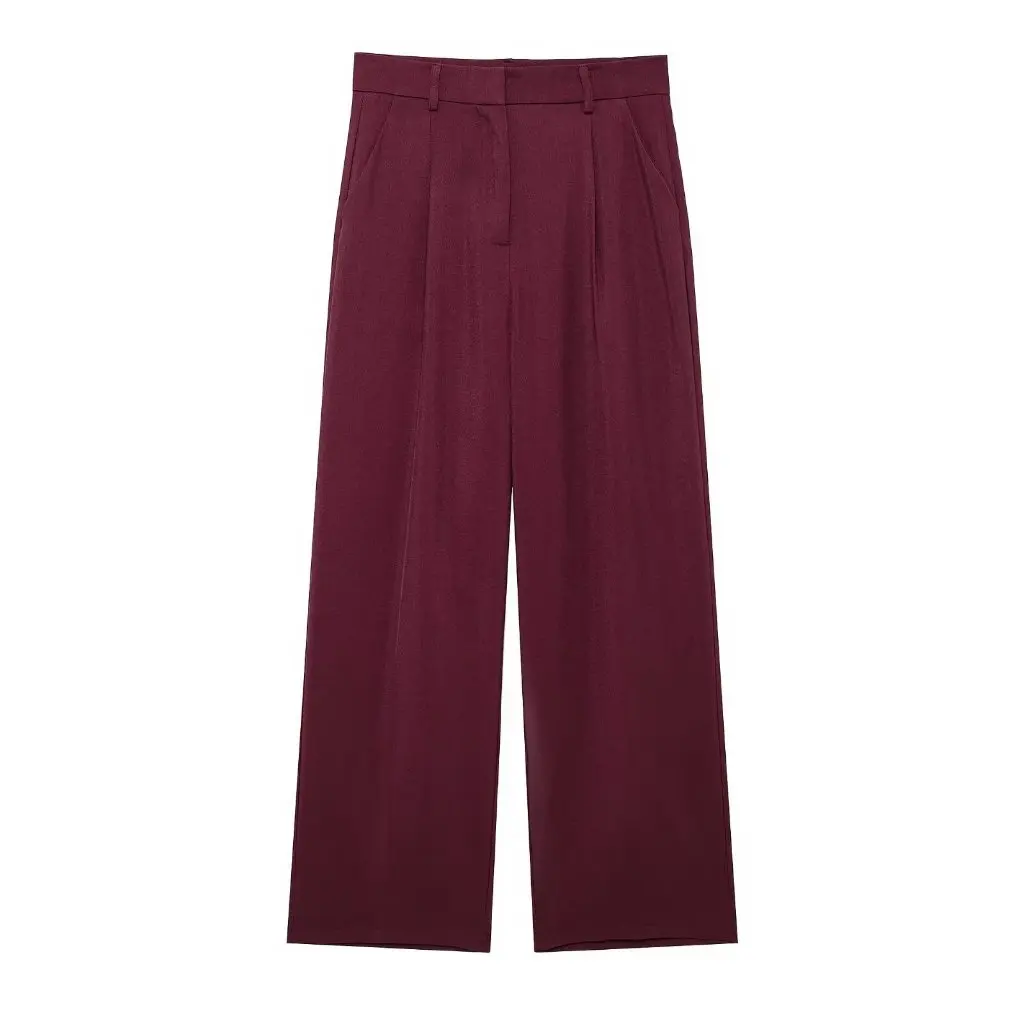 

Зимний женский двубортный костюм Ankra Red Style, модная повседневная одежда с курткой и брюками