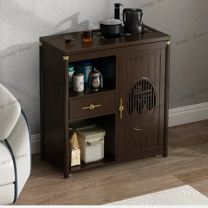 LJY Style Brown Modern Coffee Tables Walnut Classy Vintage Lateral Coffee Tables Living Room Center Kaffeetische Furniture For H