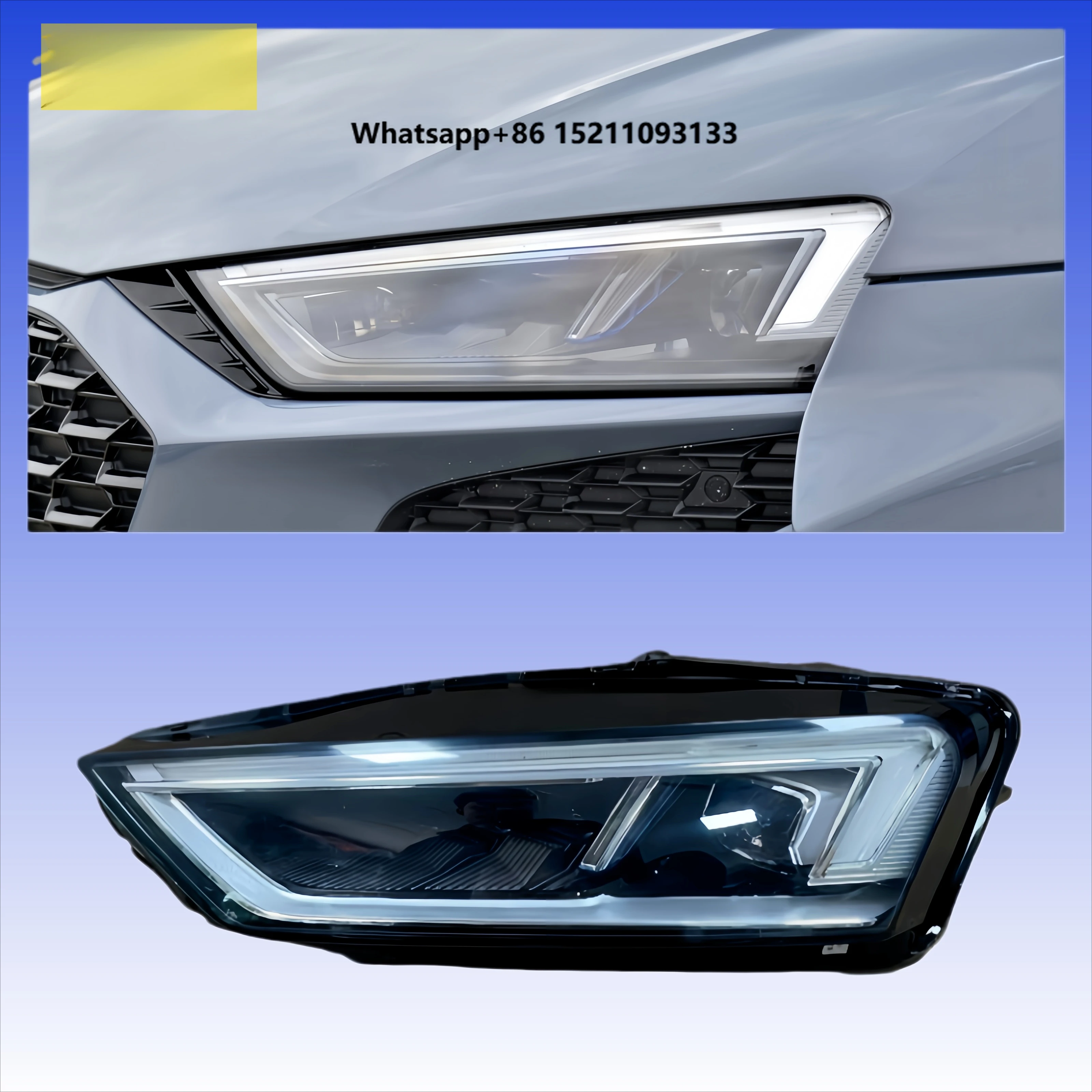 R8 Original LED Lens Headlight R8 Spyder GT Headlamp Left Right Car Light 2017-2024 High Quality
