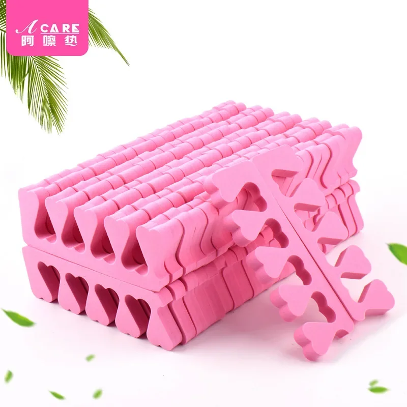 DX01/Toe separator/A1PQ8-Sponge ซิลิโคนเล็บใช้เล็บอุปกรณ์นิ้วมือแยกผ้าฝ้ายเสริมเล็บ P