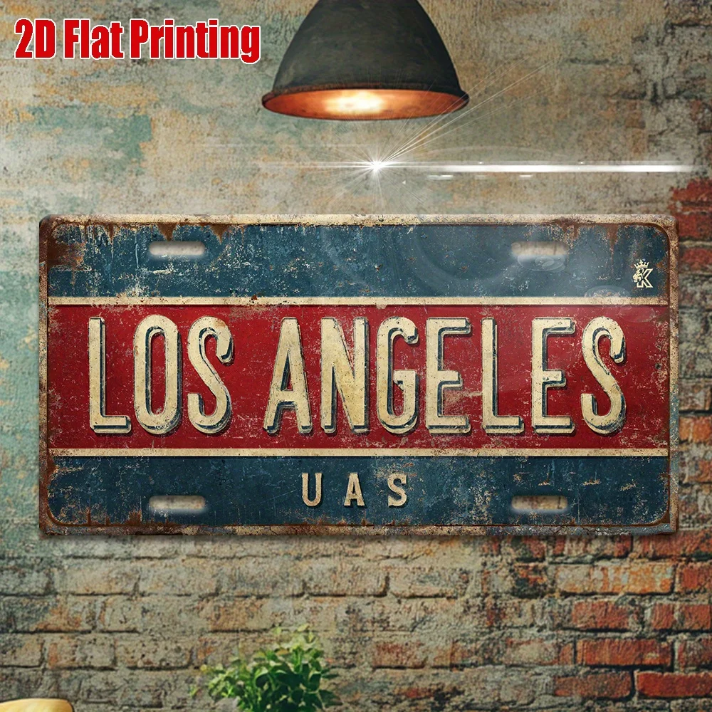 2D Flat, [], 2D Flat Printing, 1pc, Vintage Metal Sign, for Decorationg Only, Outdoor Wall Art (11.8