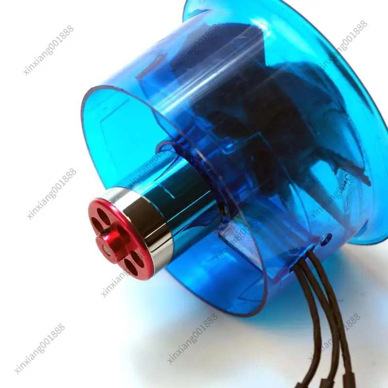 For 35mm 8 Blades EDF Ducted Fan Power System Plus Brushless Outrunner Motor RC Jet Airplane Model Parts