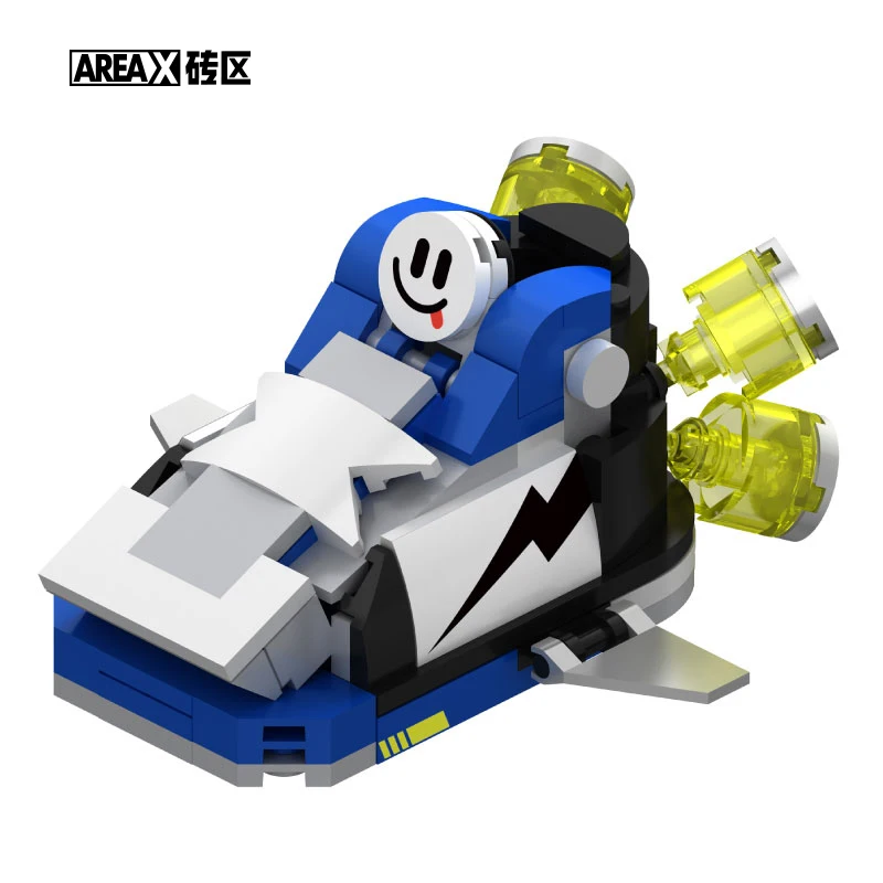 AREA-X Mini zapatillas de deporte tecnología futurista bloques de construcción regalo creativo DIY para hombres exhibición de colección de cumpleaños