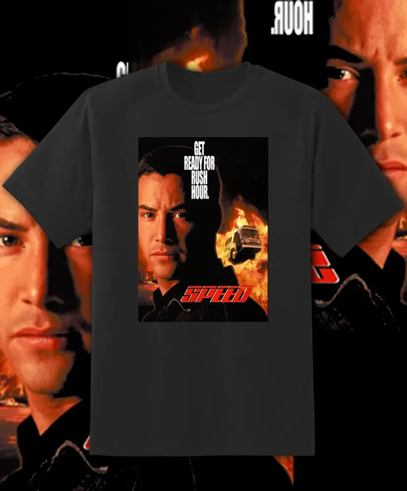 Speed 90's Action Movie Retro Movie shirt S-6XL! Fast Ship!