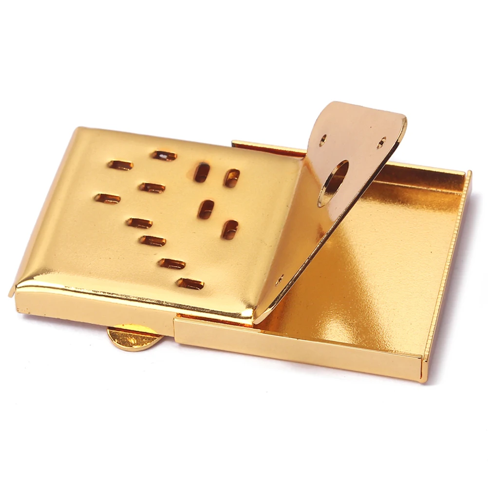 

Mandolin Tailpiece Metal Parts Triangle Pull Plate for Guitar Mandolin Instrument Decoration Tone Volume Sustain String Change