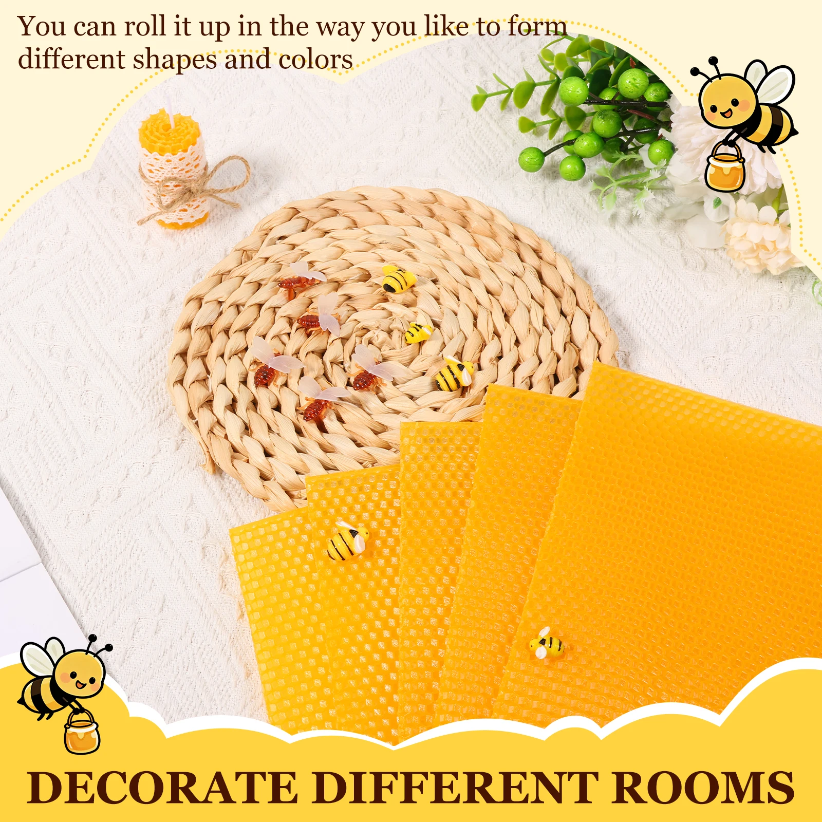 Kit de Fabricação de Velas de - Beeswax Sheet Roll avaliação e preço