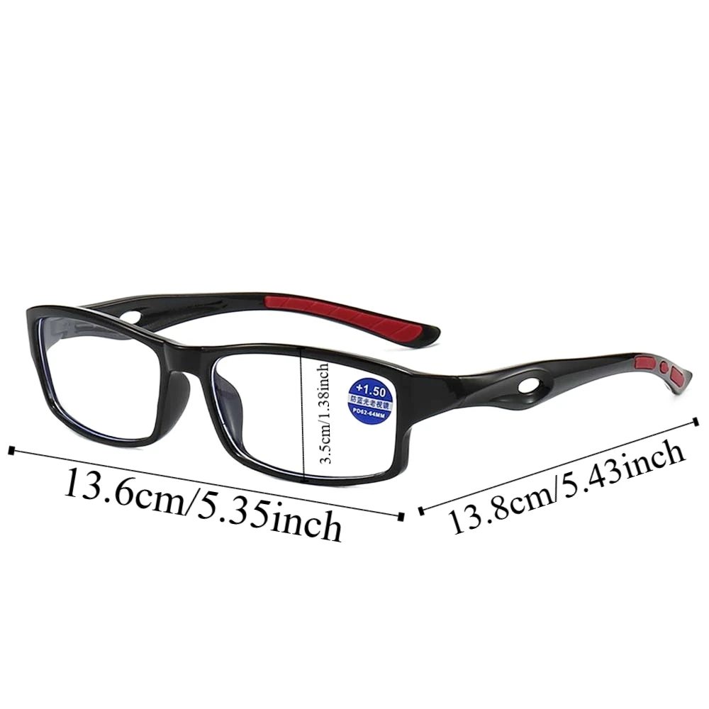 مكتب سبيكة مكافحة بلو راي نظارات TR زي ملحق المسنين القراءة نظارات مقاوم للماء PC للجنسين طويل النظر نظارات في الهواء الطلق