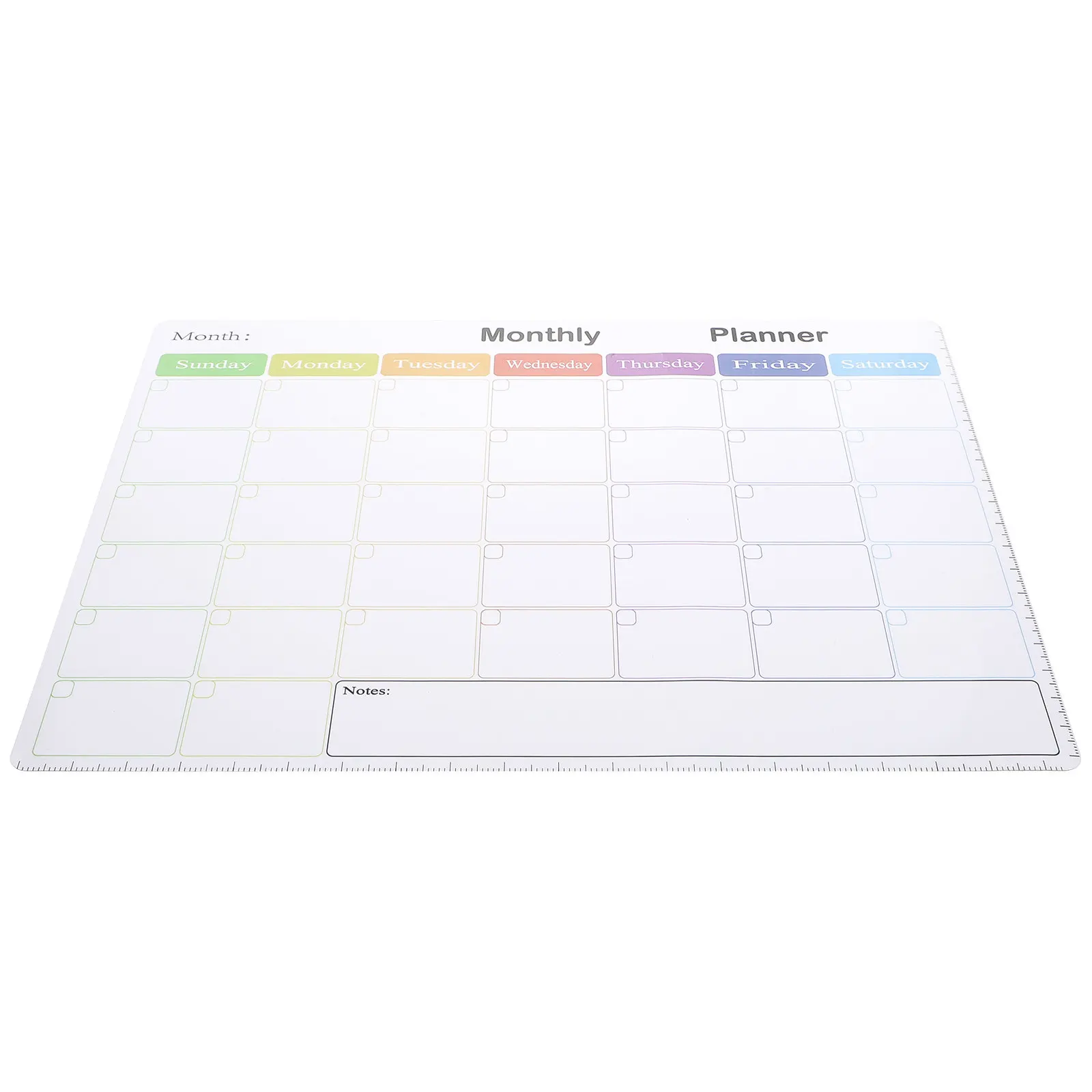 Magnetic Month Planning Board Premium Refrigerator Whiteboard Magnetic Erasable Calendar Fridge Calendar Whiteboard