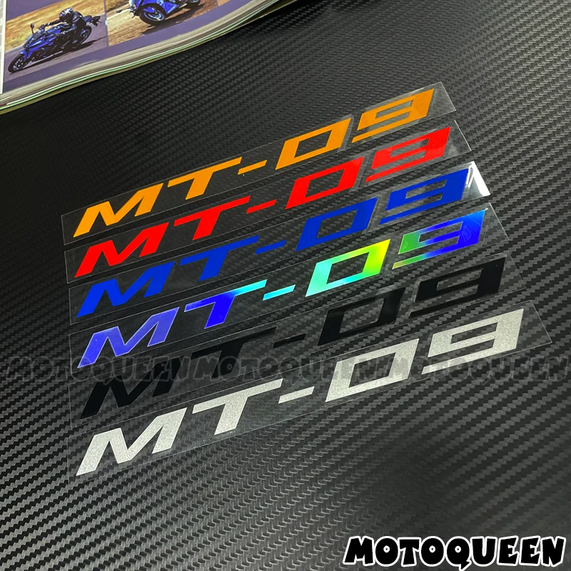 Motorcycle Body Shell Wheels Fairing Label Emblem Helmet Tank Pad Decoration Reflective Decals Stickers For MT-09 MT09 MT 09