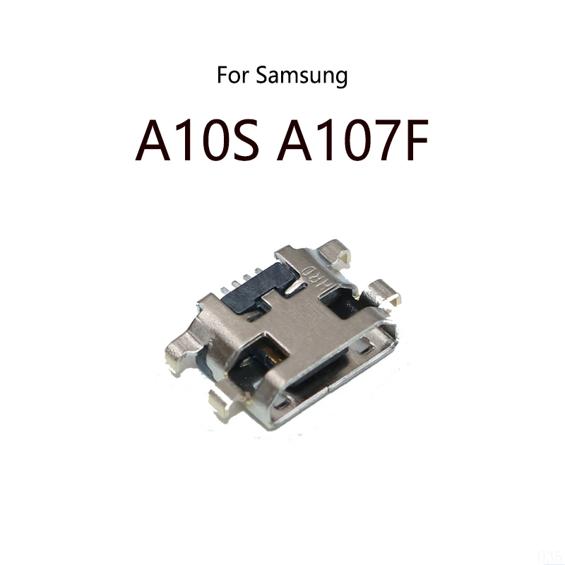 10PCS/Lot For Samsung Galaxy A10S A107F SM-A107F Micro USB Charging Dock Charge Socket Port Jack Connector