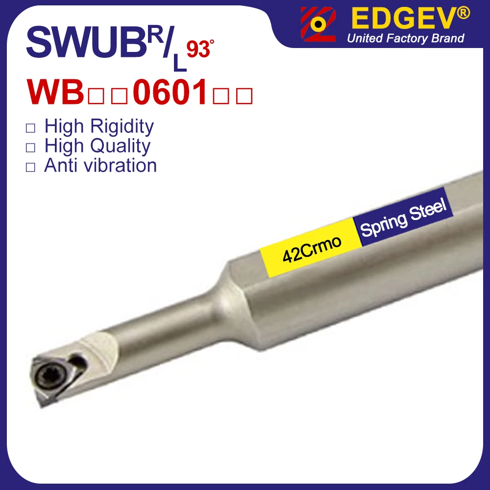 

SWUBR internal turning tool S0610K S0616K SWUBR06 cnc lathe cutter inner diameter boring bar WBMT 060102 insert tool holder