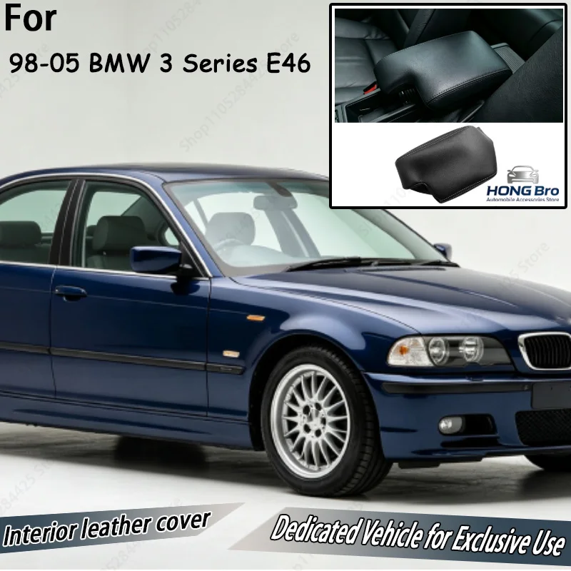 suitable-for-98-05-bmw-3-series-e46-center-armrest-box-leather-cover-armrest-box-upper-cover-protective-cover-replacement