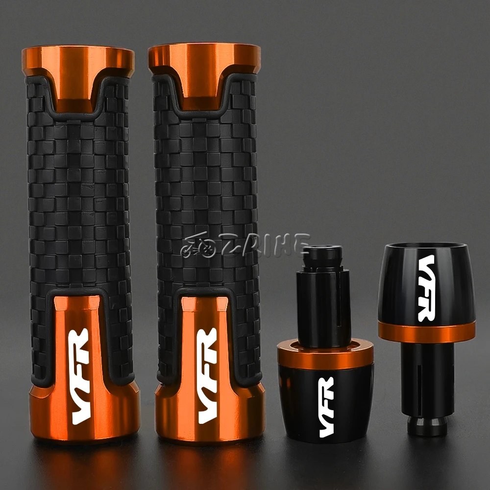 

For Honda VFR800 VFR800F VFR 800 VTEC 2002~2017 VFR750 F/R/FH/FV 1986~1998 Motorcycle Handlebar Grips Ends Plug Slider Caps