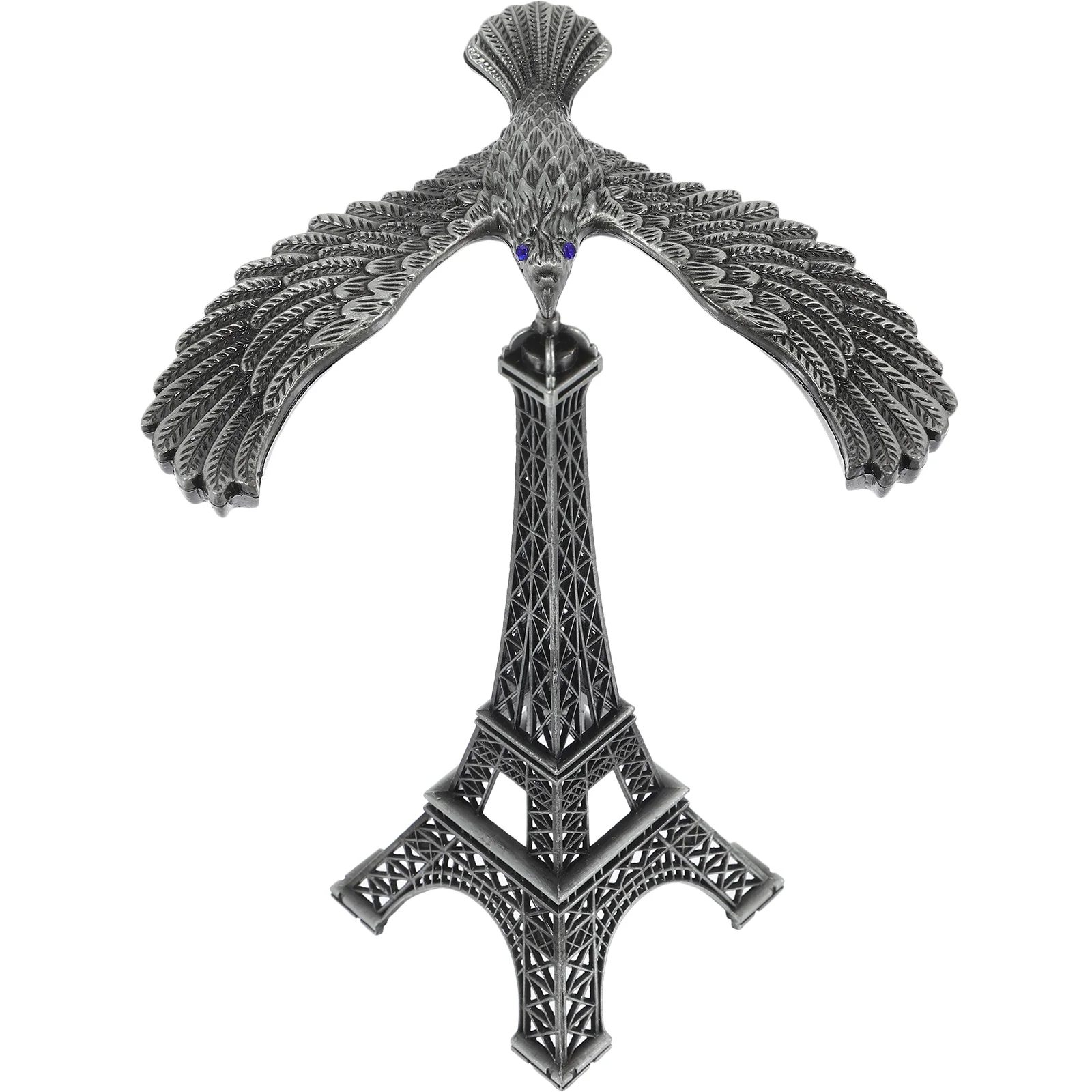 Balance Bird Home Adornment Balancing Tabletop Decoration Alloy Eagle Eiffel Tower Model Retro