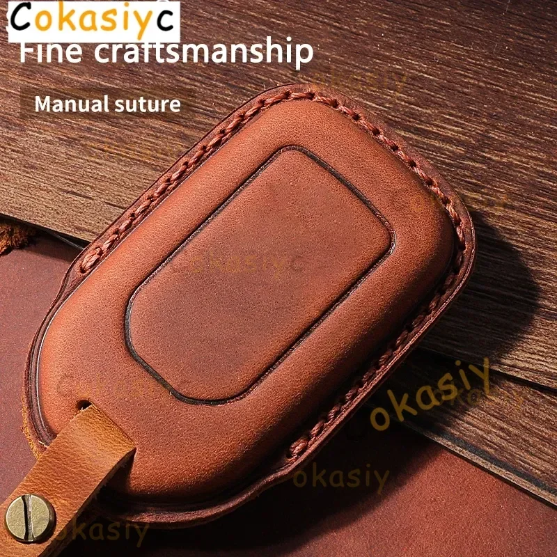 Car Key Case Fit For Honda Accord Vezel Odyssey Elite Ex EXL Civic Crv Crz Hrv Pilot Ridgeline 2016 2017 2018 Keychain Accessory view 4