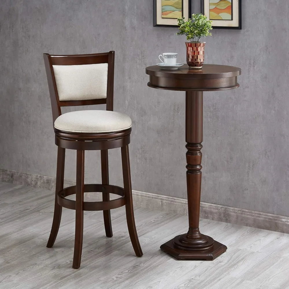 Upholstered Swivel Pub Stools 29