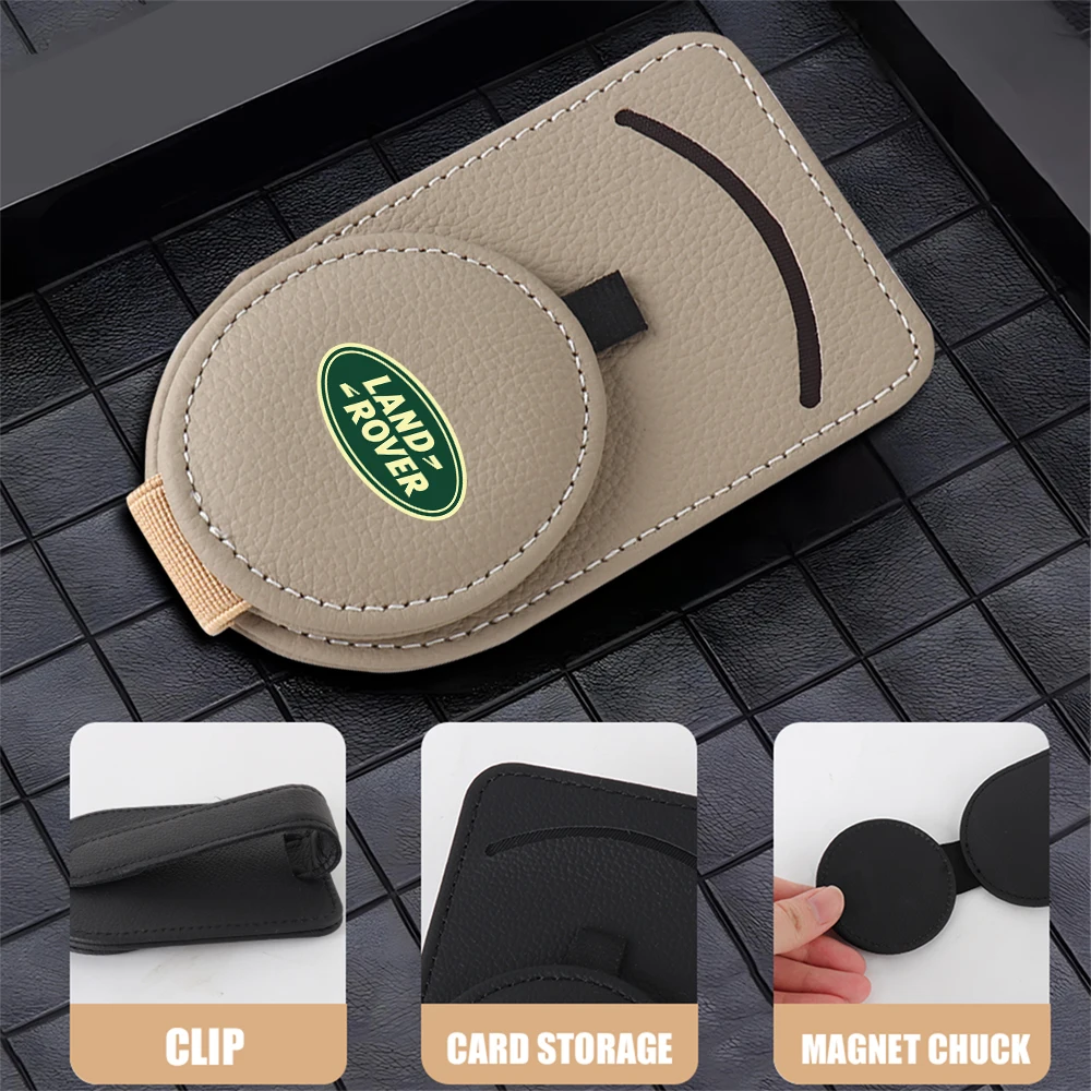 Universal and Multifunctional glasses clip storage Car Interiors Accessories For Land Rover SVR Range Rover Discovery P250