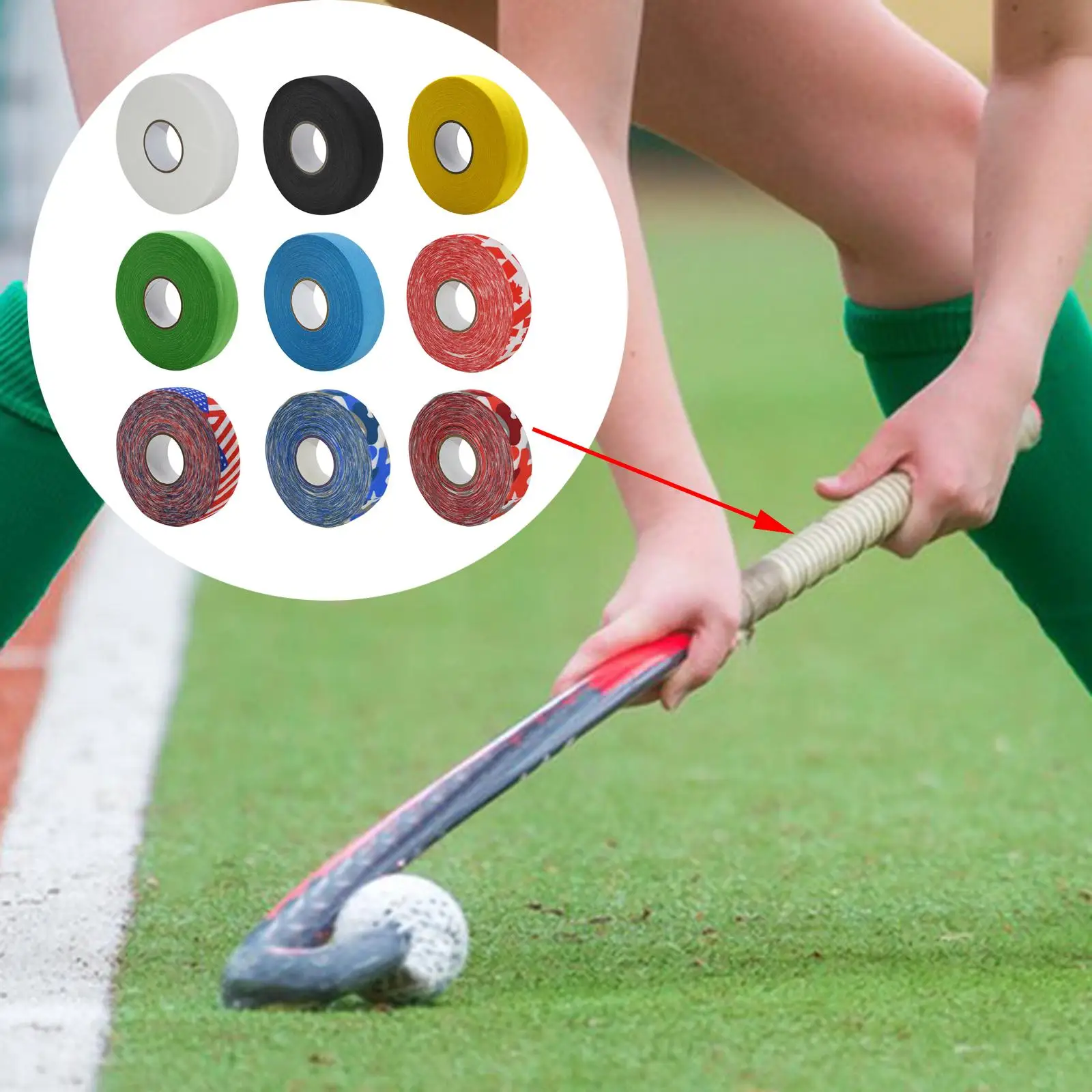 82 Hockey Tape Sports Wear-Resistant Ice Hockey Tape Badminton Baseball