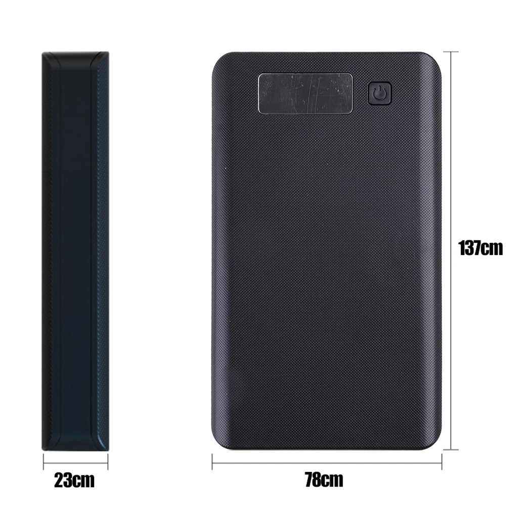 

LCD Display DIY 6x18650 Battery for Case for Shell Portable External Box Without Battery Powerbank Protect