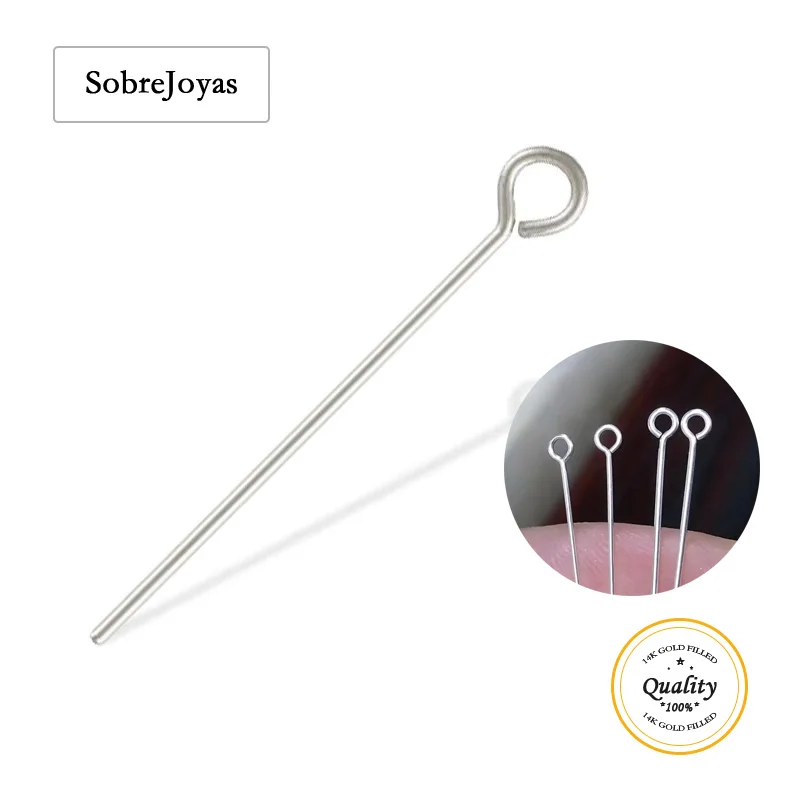 

Шпильки из стерлингового серебра 925 пробы, иглы для бусин, жемчужный кулон, фурнитура для изготовления ювелирных изделий своими руками, серьги, ожерелье, аксессуары