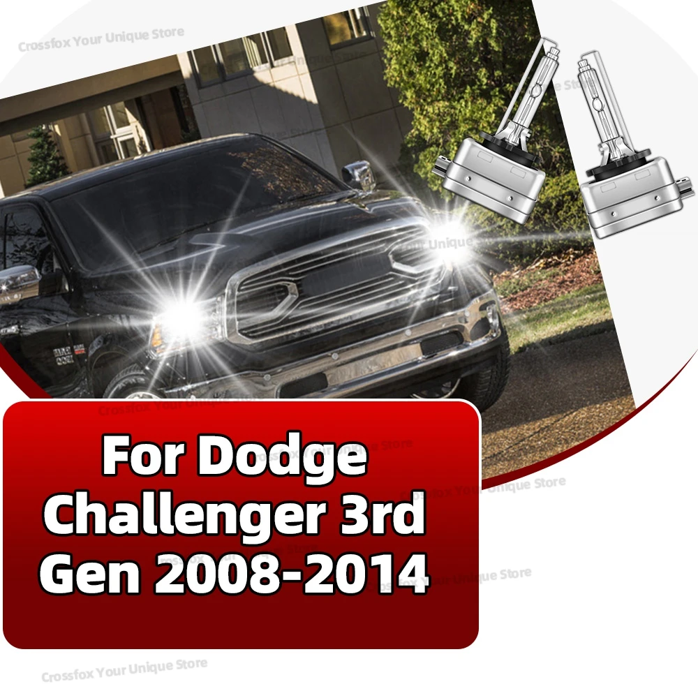 

2x HID ксеноновые лампы для фар 6000K 8000K 10000K 35W D1S HID для Dodge Challenger 3-го поколения 2008-2014 2009 2010 2011 2012 2013